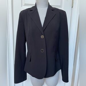Calvin Klein Stretch Black Blazer, Womens Size 12